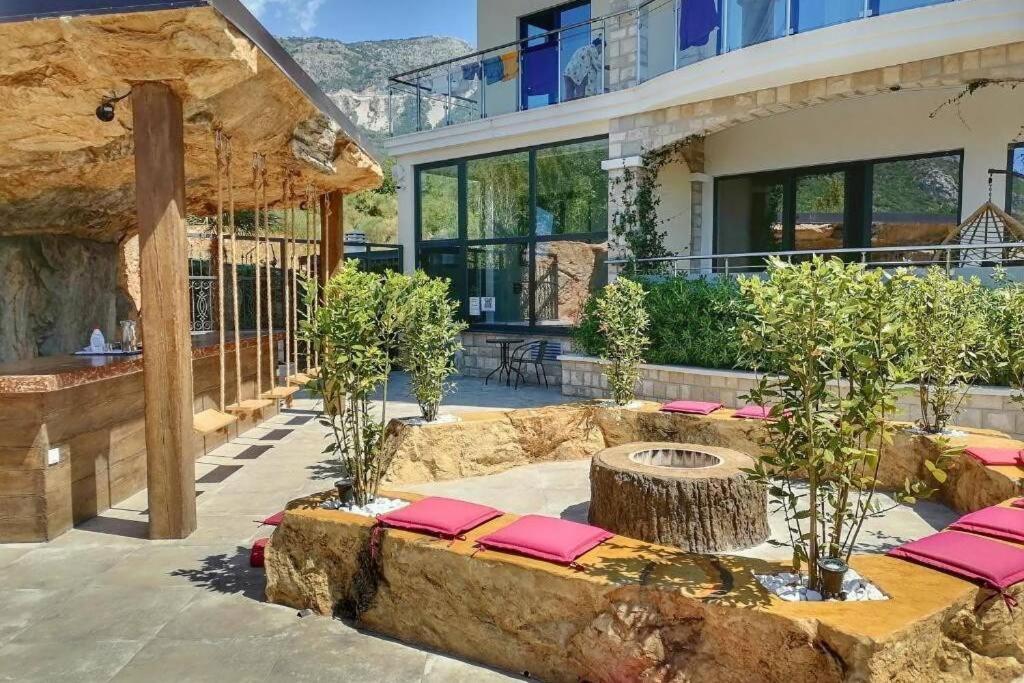 Modern Top Floor Sea View 3Br With Pools, Spa & Fitness Бечичи Экстерьер фото