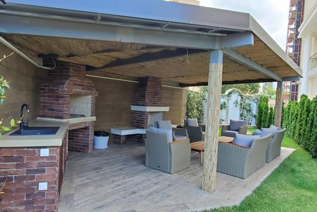 Modern Top Floor Sea View 3Br With Pools, Spa & Fitness Бечичи Экстерьер фото
