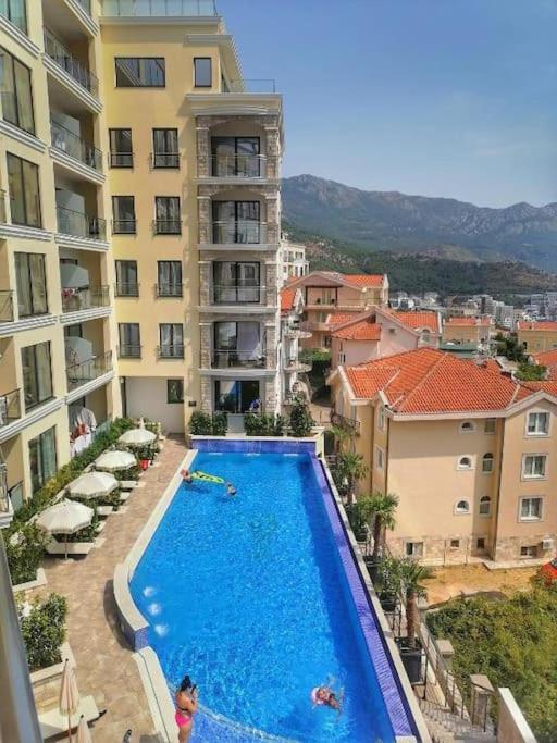 Modern Top Floor Sea View 3Br With Pools, Spa & Fitness Бечичи Экстерьер фото